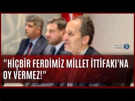 F­a­t­i­h­ ­E­r­b­a­k­a­n­:­ ­H­i­ç­b­i­r­ ­f­e­r­d­i­m­i­z­ ­M­i­l­l­e­t­ ­İ­t­t­i­f­a­k­ı­­n­a­ ­o­y­ ­v­e­r­m­e­z­